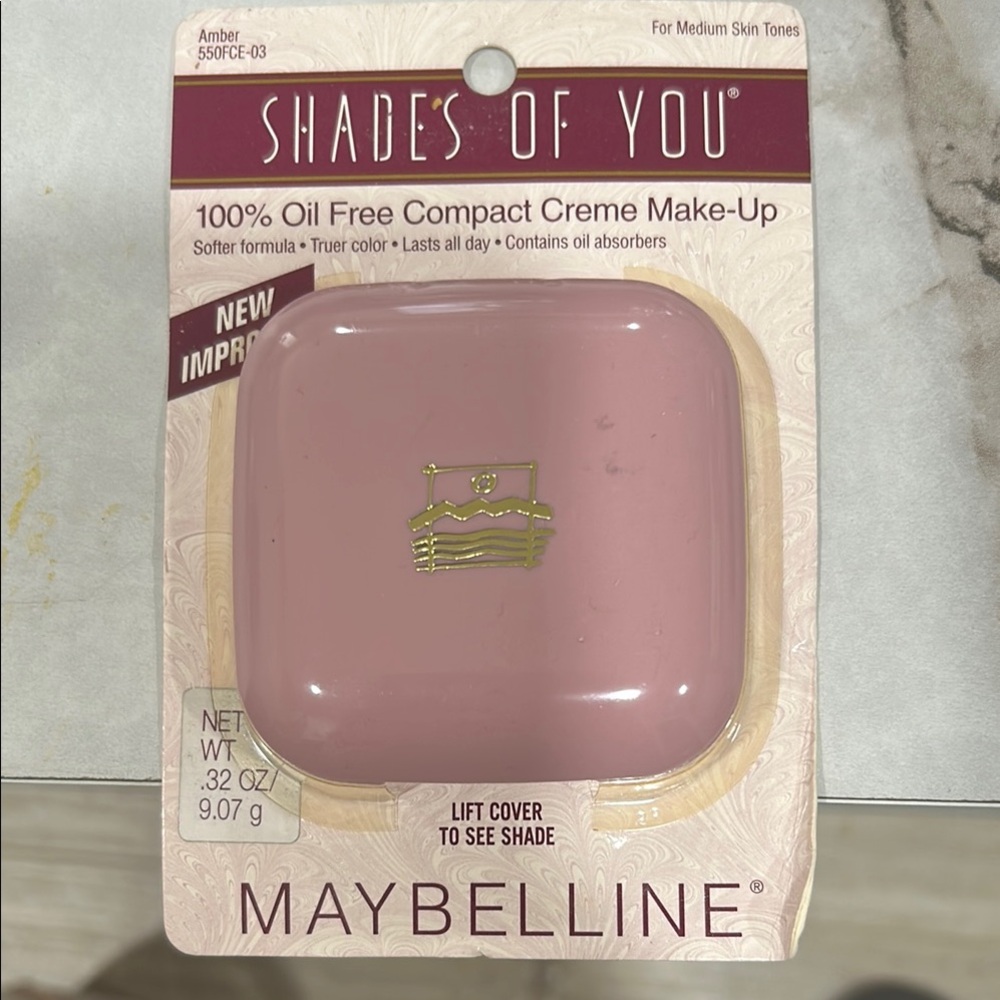 Maybelline Shades of You Compact Creme Make-Up in Amber